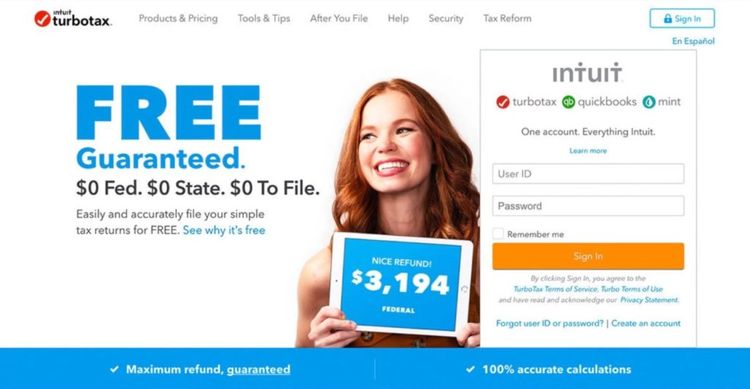 Turbo tax video