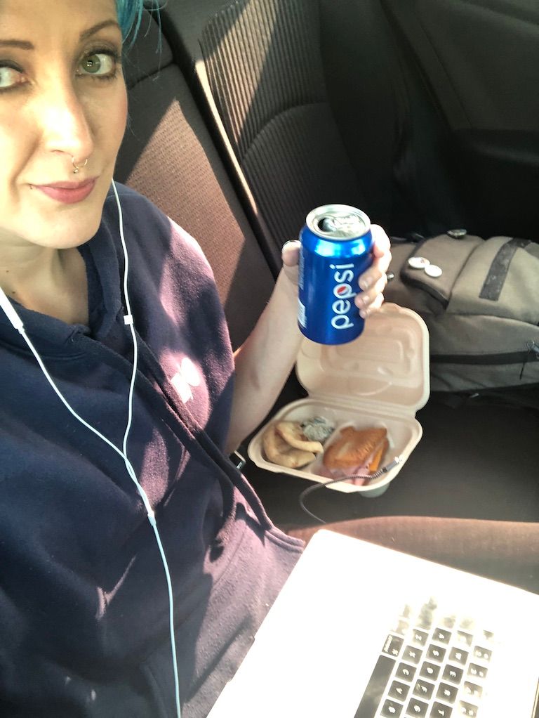 Eat, drink, and work from the back of Uber