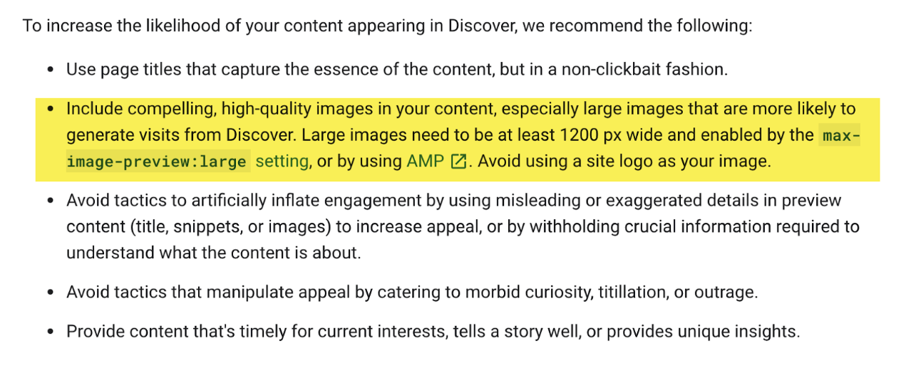 documentation on potential traffic increase